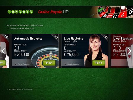 Live Casino Deposit Bonus