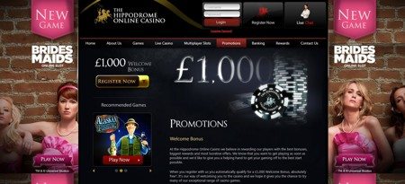 Well Managed Website for The Hippodrome Online Casino
