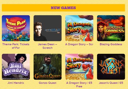 New Games Casino Online