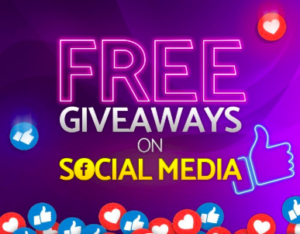 free social media giveaways