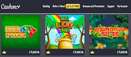 best UK phone casino games