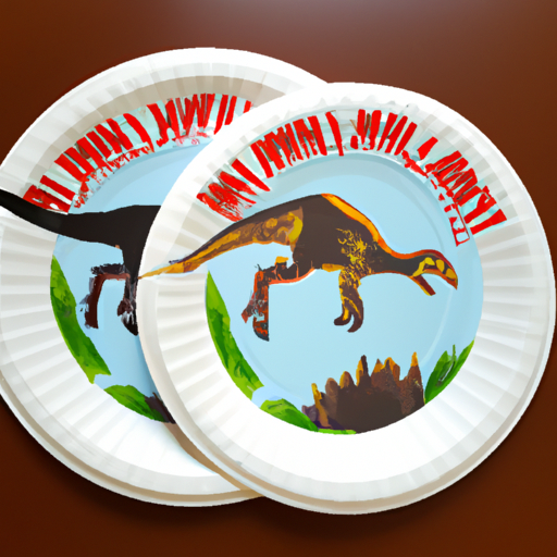 Jurassic World Paper Plates